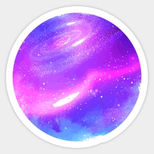 Circle universe Sticker